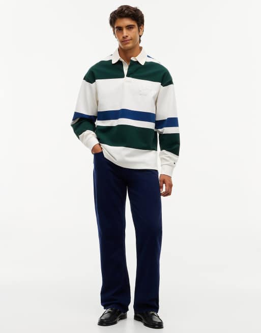 Tommy Hilfiger Dover washed regular straight leg jeans in dark blue, 2 of 6