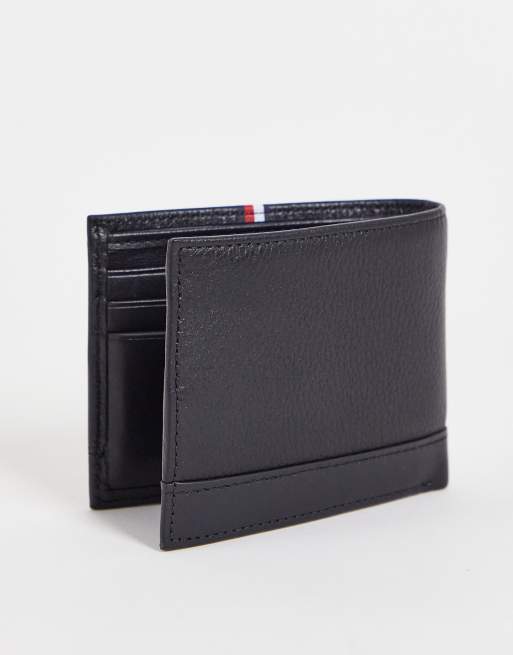 Tommy Hilfiger – Downtown – Czarny portfel z logo z flagą, 3 z 4