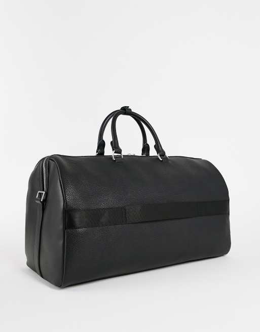 Tommy hilfiger black store duffle bag