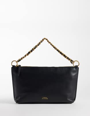 Tommy Hilfiger Downtown Leather Mini Bag In White