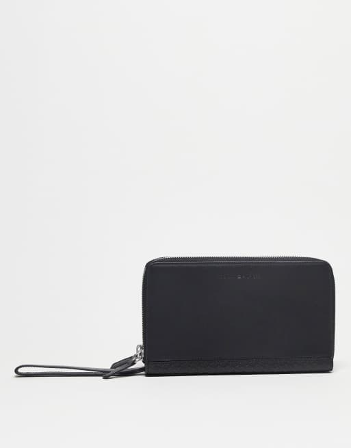 Tommy Hilfiger Downtown organiser wallet in black