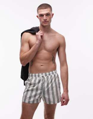 Tommy Hilfiger Drawstring Swim Shorts In Multi