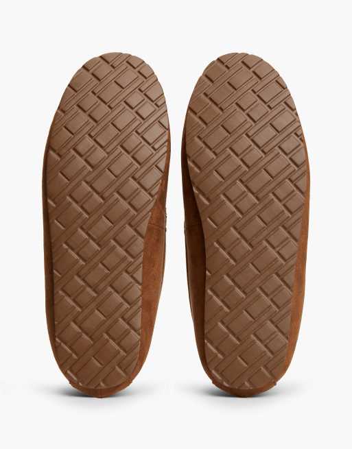 Tommy Hilfiger Driver-Slipper mit Flaggenstickerei in Braun, 5 von 7