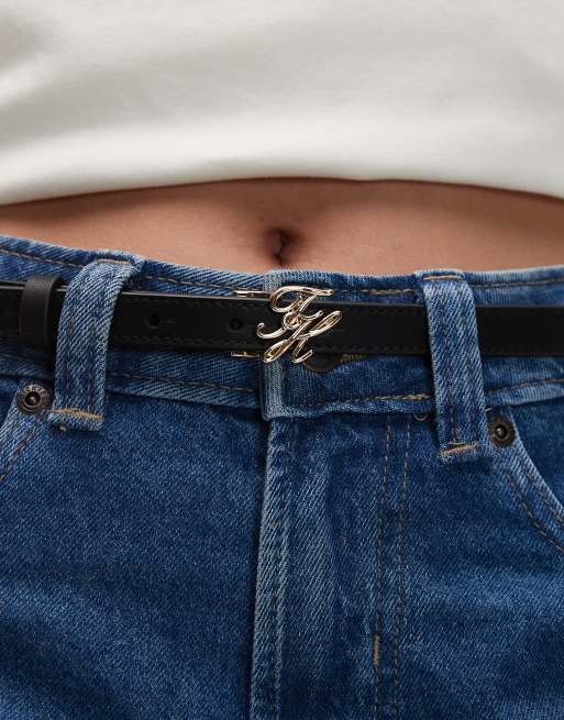 Tommy Hilfiger - Écharpe à inscription logo - Noir, 3 de 3