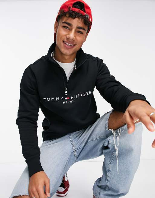 Tommy jeans store embroidered sweatshirt