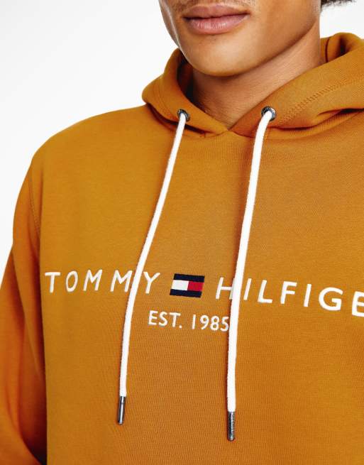 Tommy hilfiger sweat orange hot sale