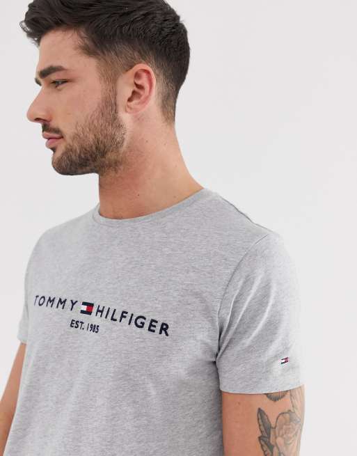 Tommy hilfiger store gray shirt