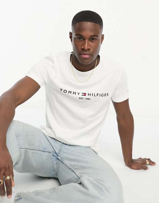 Tommy flag hilfiger tee hot sale