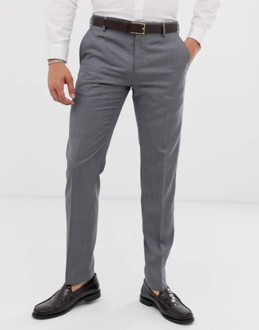 Tommy Hilfiger – Grå kostym i slim fit, 2 av 3