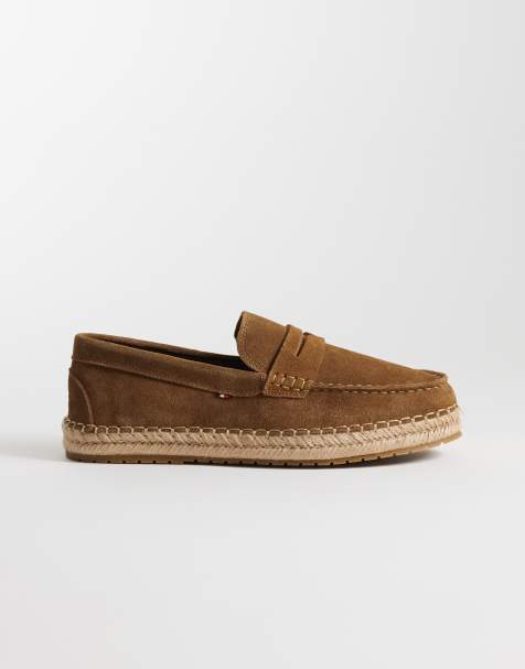 Tommy Hilfiger – Espadrilles aus Wildleder in Hellbraun - view 1