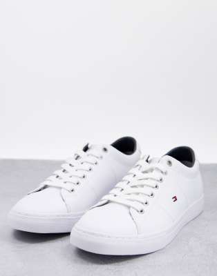 Tommy Hilfiger - Essential - Baskets en cuir - Blanc