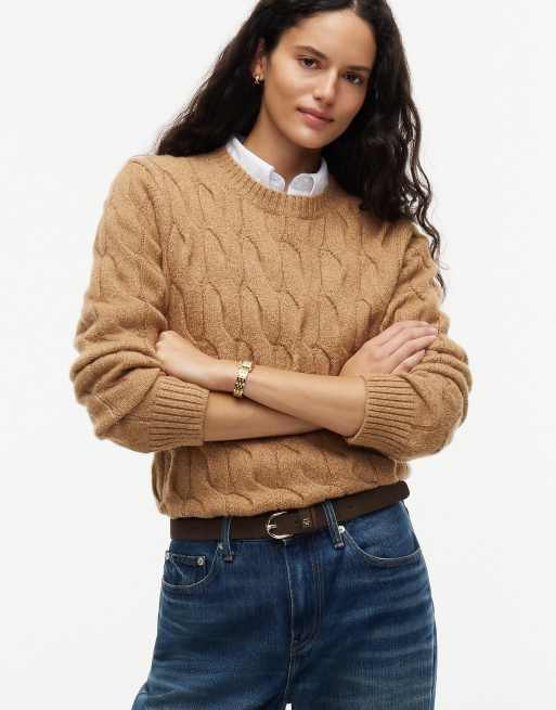 Tommy Hilfiger Essential ceinture en daim à boucle arrondie marron foncé, 4 de 4
