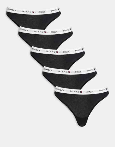 Tommy Hilfiger – Essential Cotton – 5er-Pack Unterhosen in Schwarz - view 1