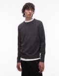 [Tommy Hilfiger] Tommy Hilfiger essential cotton jumper in dark grey M GREY