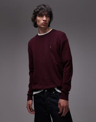 Tommy Hilfiger Classic Brushed In Burgundy