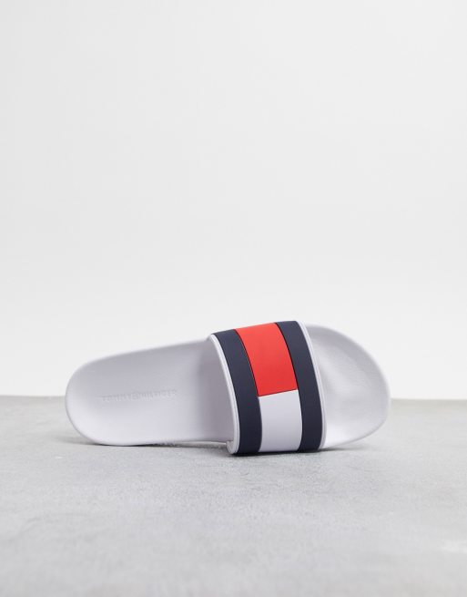 Tommy hilfiger essential flag pool slide sale