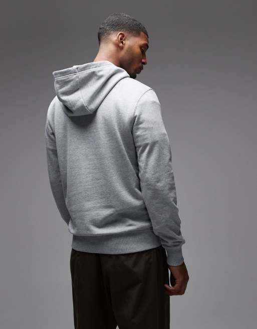 Tommy Hilfiger – Essential – Grå huvtröja i frotté, 3 av 5