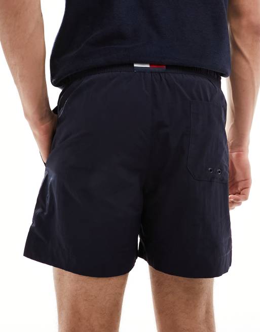 Tommy Hilfiger - Essential - Halflange zwemshort met trekkoord in marineblauw, 2 van 4