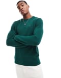 Tommy Hilfiger essential jumper in forest green