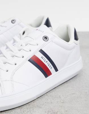 tommy hilfiger essential leather cupsole trainers