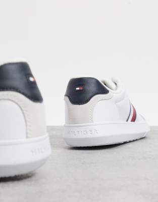 tommy hilfiger essential leather cupsole trainers