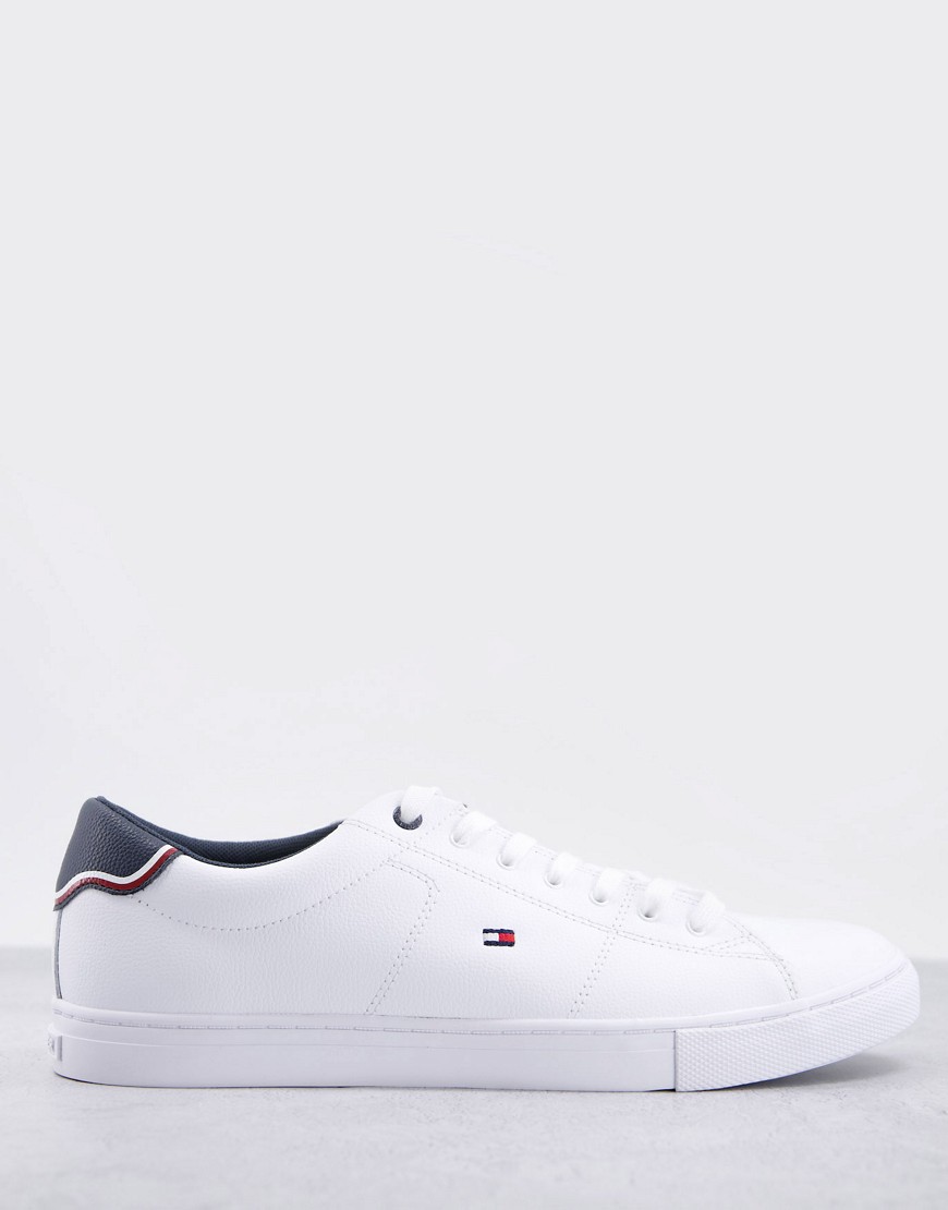 Tommy Hilfiger essential leather trainers in white