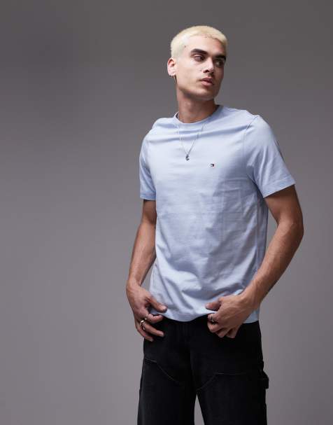 Tommy Hilfiger – Essential – Ljusblå t-shirt - view 1