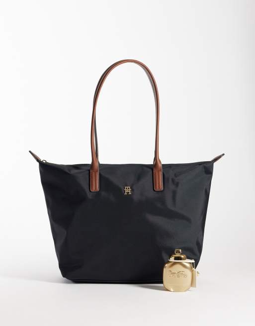 Tommy Hilfiger essential medium shoulder bag in black, 2 of 4
