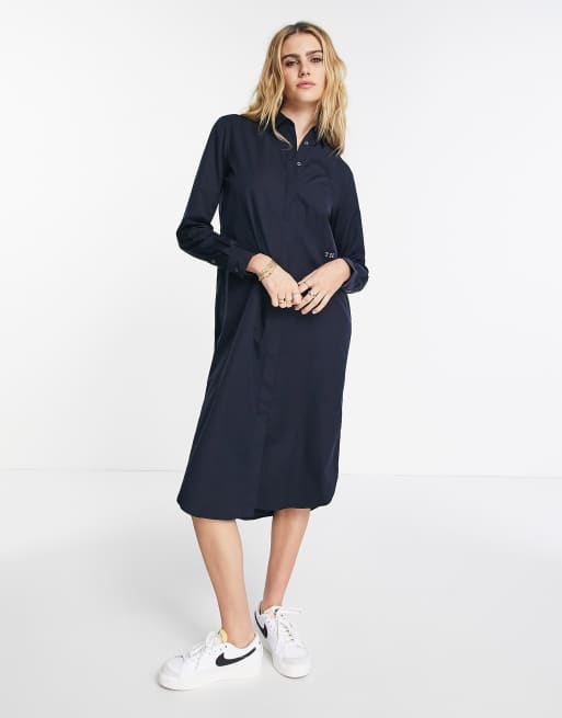 Navy blue sale tommy hilfiger dress