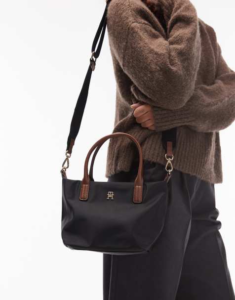 Tommy Hilfiger Essential mini cross-body bag in black - view 1