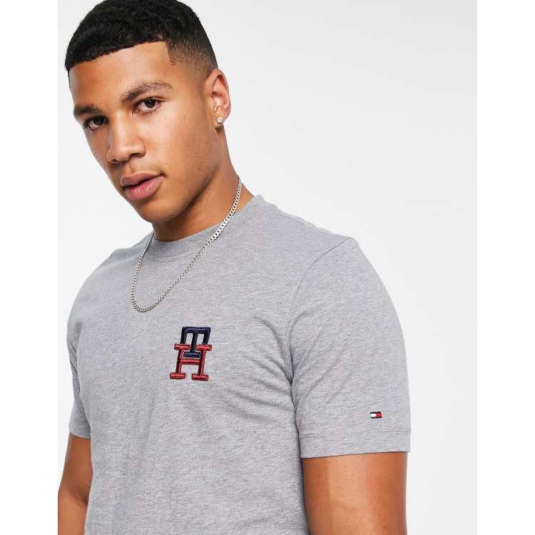 Tommy Hilfiger - Boys Blue Cotton Monogram Sweatshirt