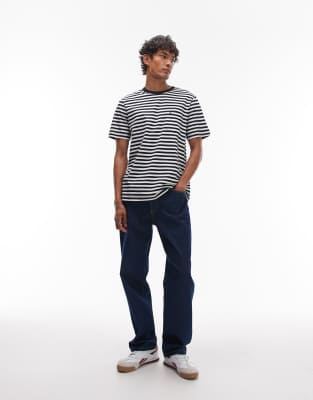 Tommy Hilfiger Essential Regular Fit Stripe T-shirt In Multi