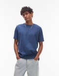 [Tommy Hilfiger] Tommy Hilfiger essential regular fit t-shirt in blue XS MBLUE