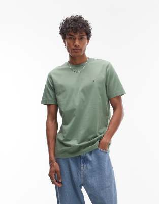 Tommy Hilfiger Essential Regular Fit T-shirt In Green