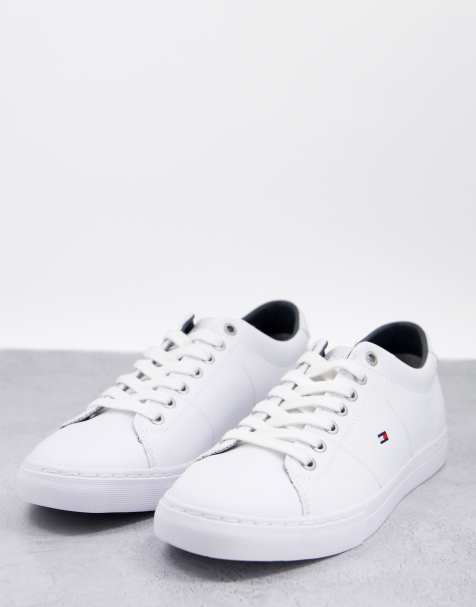 Tommy Hilfiger – Essential – Sneaker aus Leder in Weiß - view 1