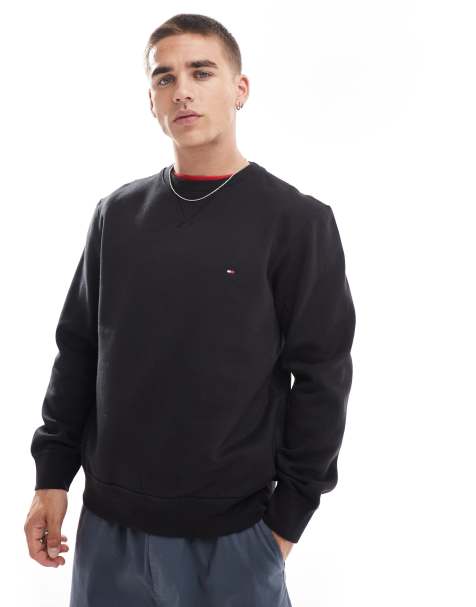 Tommy Hilfiger essential sweatshirt in black - view 1