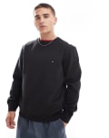 [Tommy Hilfiger] Tommy Hilfiger essential sweatshirt in black XS Black