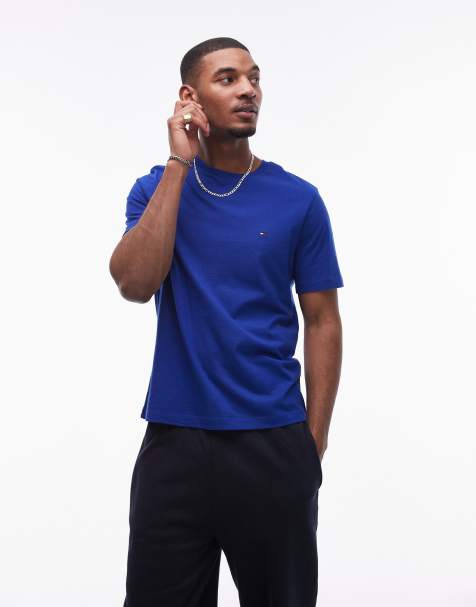 Tommy Hilfiger – Essential – T-Shirt in leuchtendem Blau - view 1