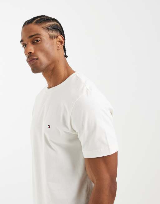 Tommy Hilfiger - Essential - T-shirt vestibilità classica bianca, 2 di 5