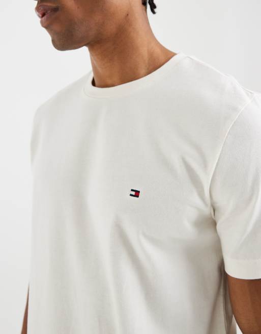 Tommy Hilfiger - Essential - T-shirt vestibilità classica bianca, 4 di 5