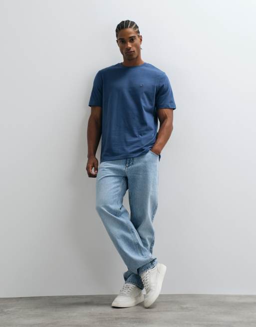 Tommy Hilfiger - Essential - T-shirt vestibilità classica blu, 2 di 5
