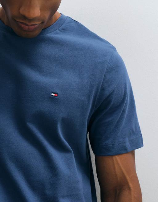 Tommy Hilfiger - Essential - T-shirt vestibilità classica blu, 3 di 5