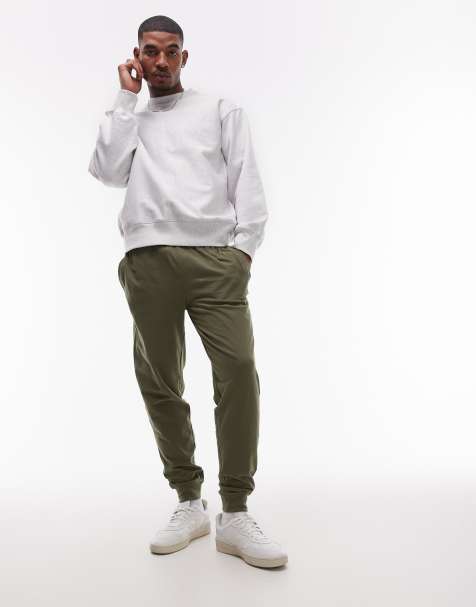 Tommy Hilfiger – Essentials – Lounge-Jogginghose in Olivgrün - view 1