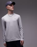 [Tommy Hilfiger] Tommy Hilfiger Essentials lounge sweatshirt in grey XL GREY