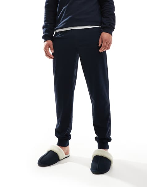 Tommy Hilfiger - Essentials - Marineblå lounge-joggingbukser - view 1