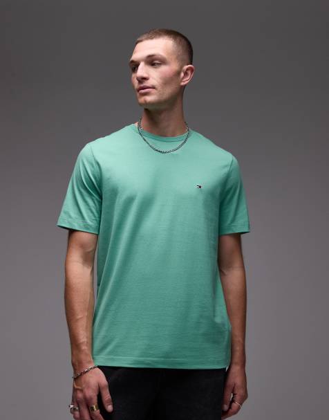 Tommy Hilfiger - Essentiel - Grøn T-shirt - view 1