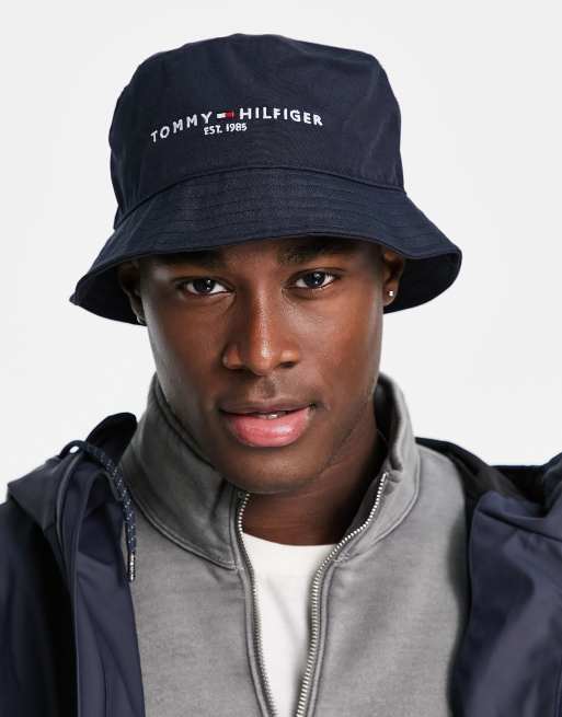 Tommy Hilfiger established bucket hat in navy