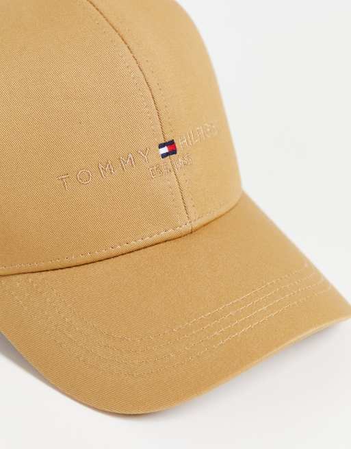 Tommy hilfiger beige clearance cap