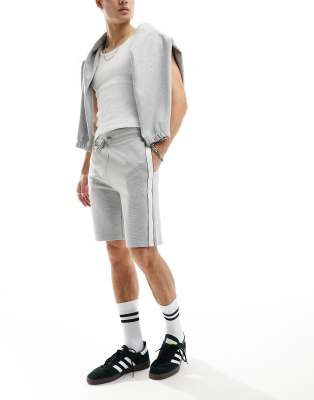 established lounge shorts in gray