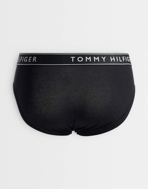 Tommy Hilfiger Everyday essentials 3 pack briefs in black, 2 of 3
